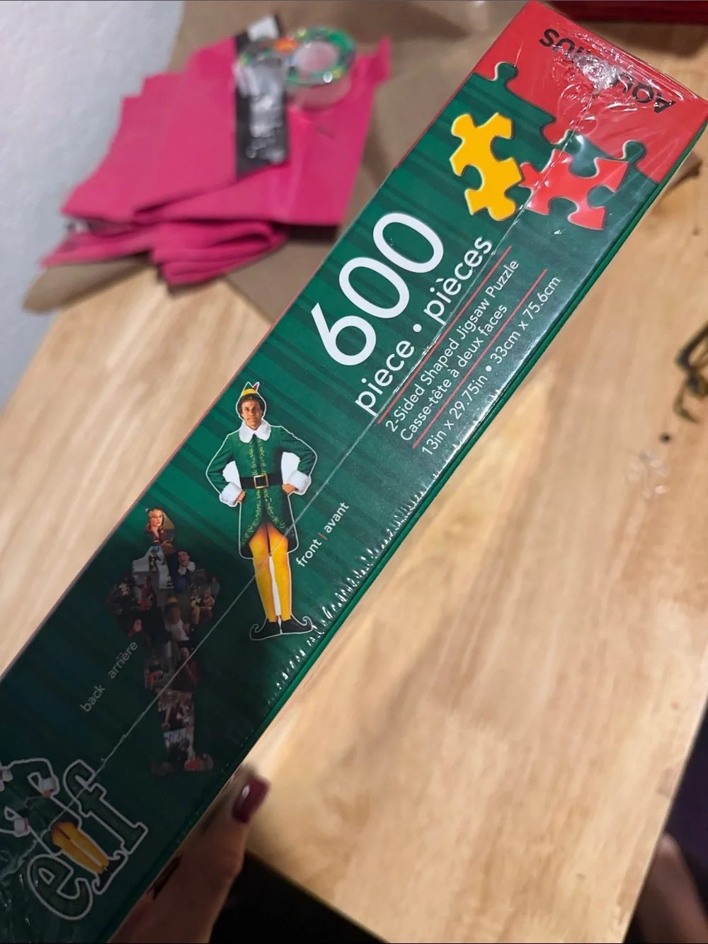 Elf Jigsaw Puzzle - Green and Yellow - 500 Pieces